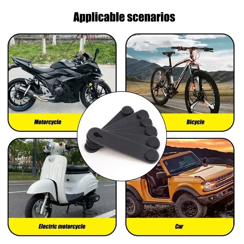 1-20 szt. Gumowe opaski mocują – Brake Line Motorcycle recenzja i cena