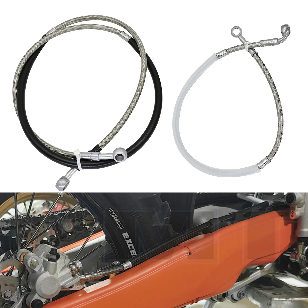 Motocyklowy przedni lub tylny  – Motorcycle Brake Cable recenzja i cena