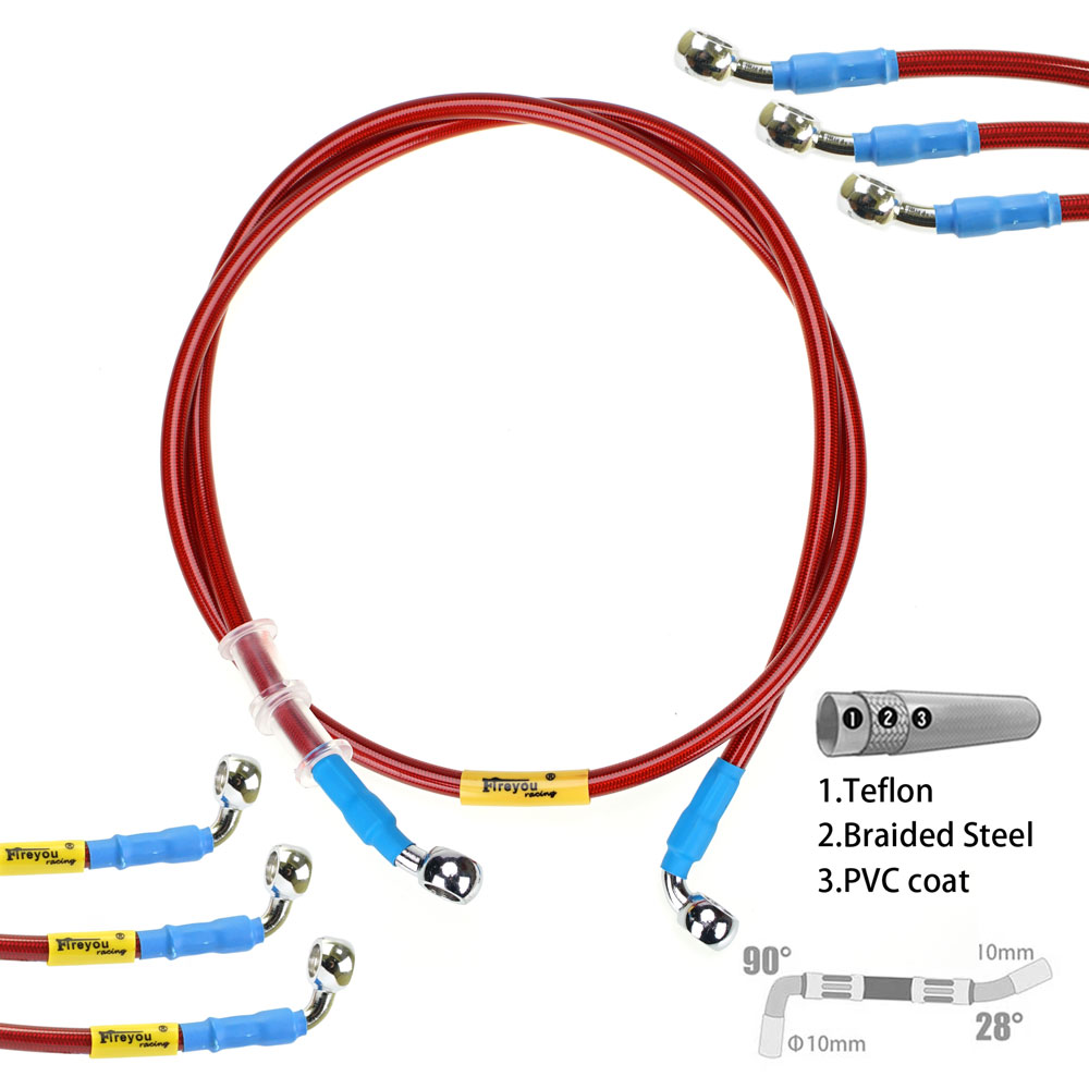 400mm-2400mm Wąż hamulcowy Hyd – Motorcycle Brake Cable recenzja i cena