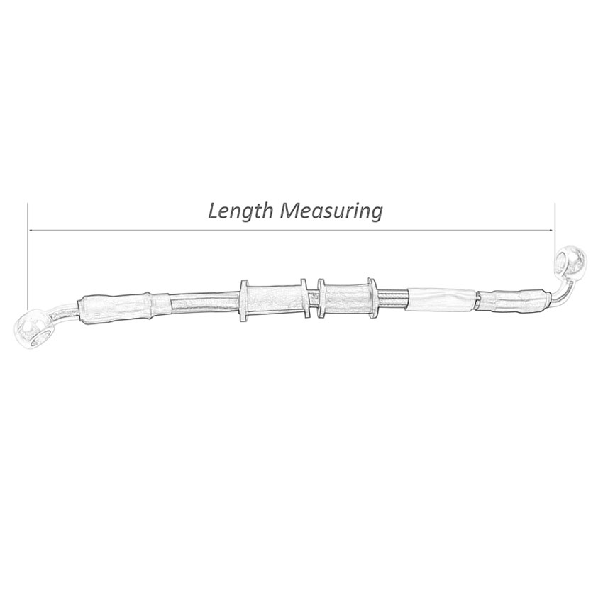 400mm-2400mm Wąż hamulcowy Hyd – Motorcycle Brake Cable recenzja i cena